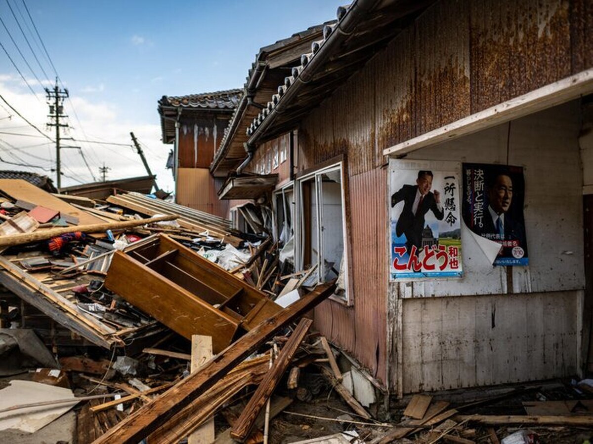 زلزله ژاپن : 161 کشته