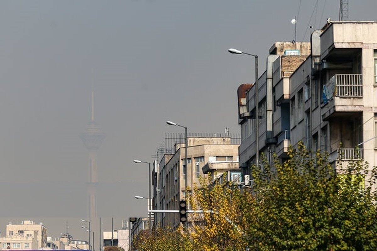 تداوم آلودگی هوا در پایتخت/ وضعیت هوای تهران نارنجی است