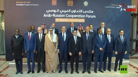 نشست وزیران خارجه روسیه و کشورهای عربی در مراکش