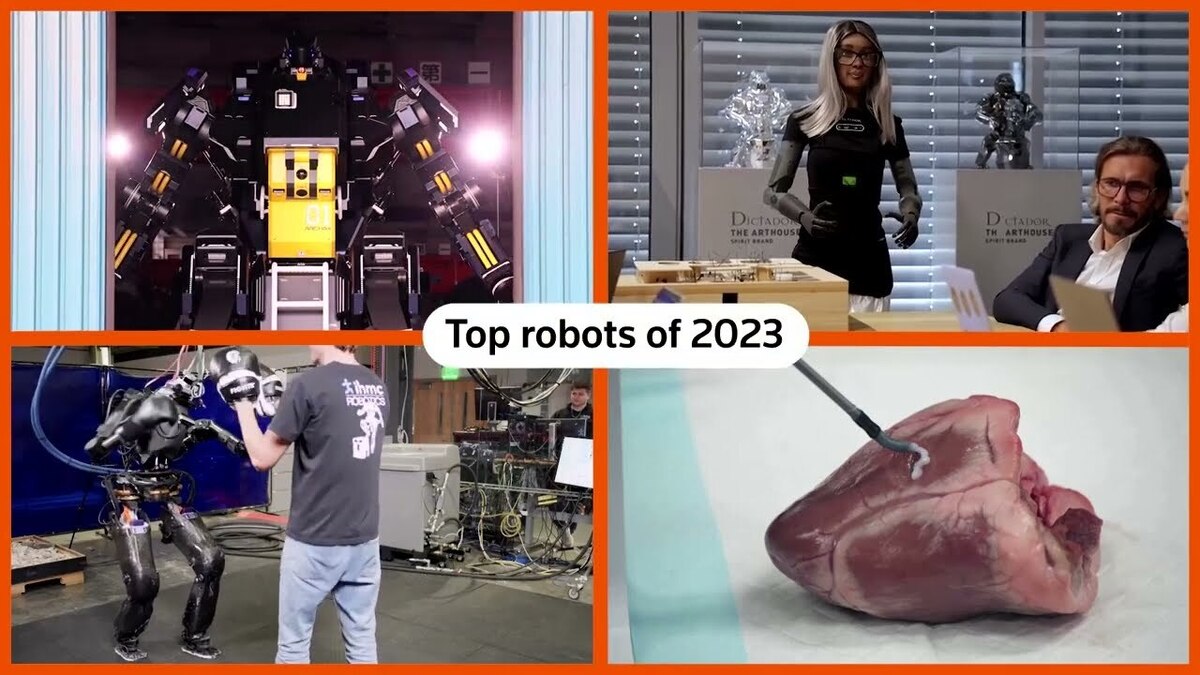 ربات های برتر 2023 را ببینید/ از روبات مدیرعامل تا ترمیم کننده بافت بدن (فیلم)