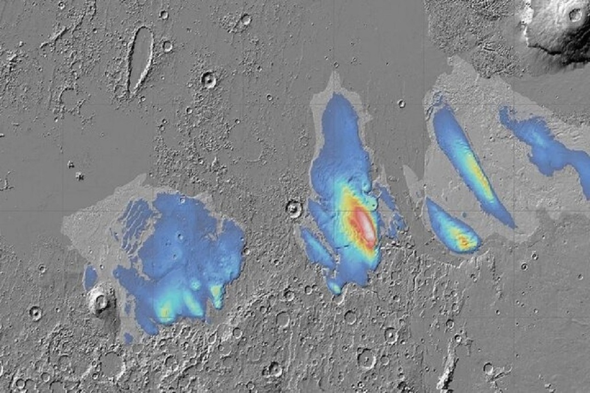 کشف یخ‌آب جدید در مریخ که دریای سرخ زمین را پر می‌کند (+عکس)