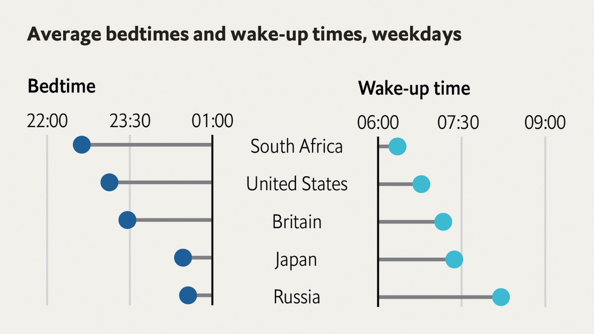 شهروندان کدام کشورها خواب شبانه بهتری دارند؟ (فیلم)