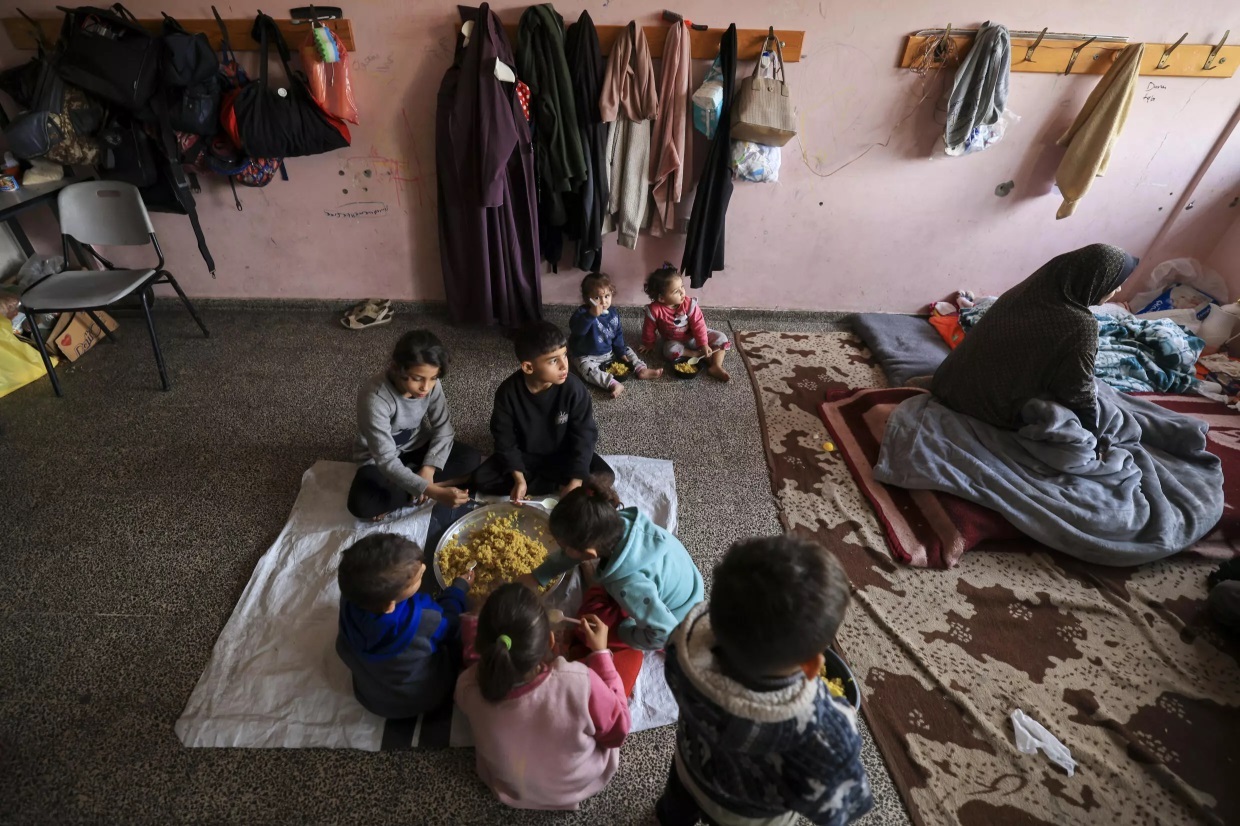 خانواده 4 قلو در غزه
