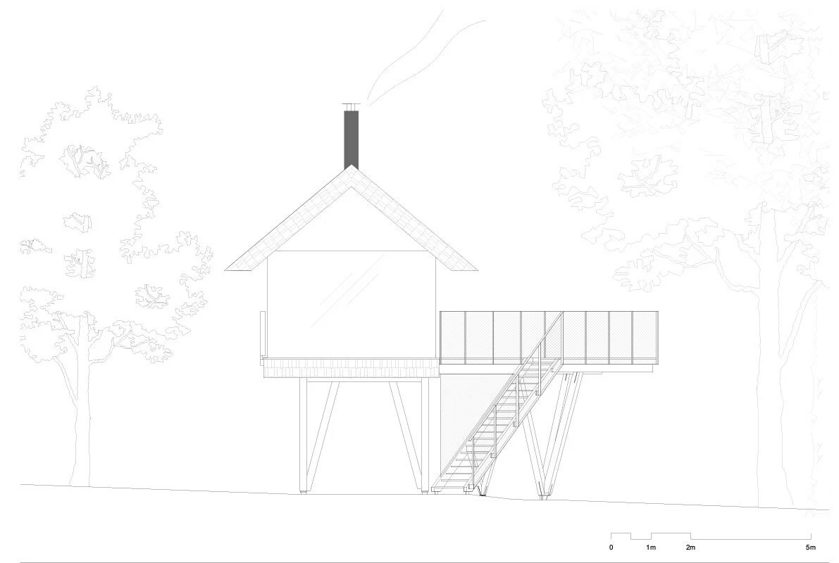 گروه معماری Jan Tyrpekl، «خانه ذن» کوچکی را در روستاهای اتریش خلق می کند