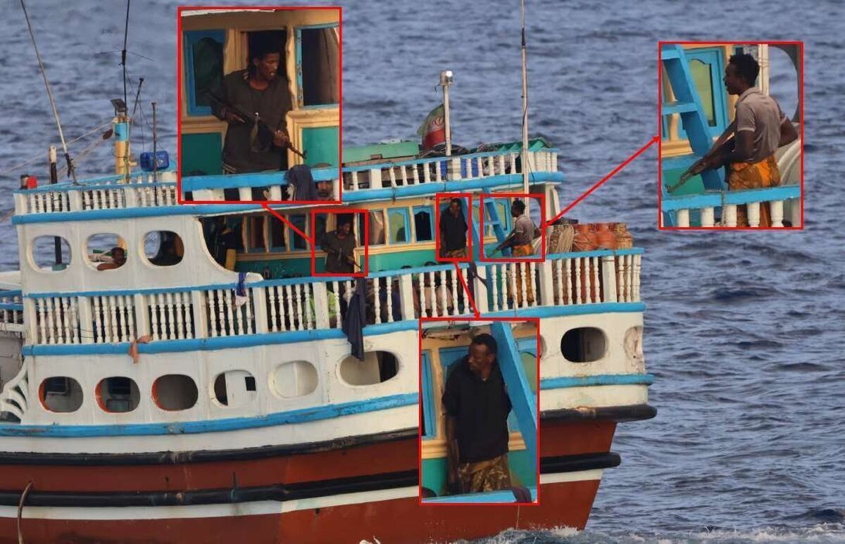 هند دومین کشتی ماهیگیری ایران را از دست دزدان دریایی نجات داد