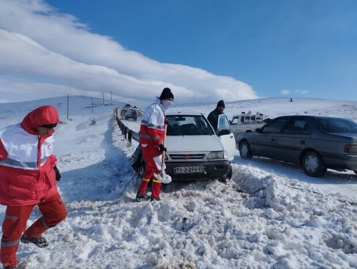 برف و کولاک در گلستان/ ۱۰۸ نفر امدادرسانی شدند
