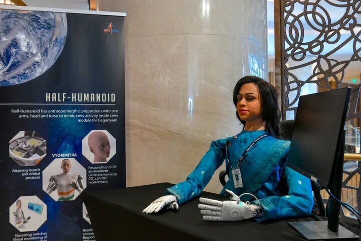 هند زن رباتیک را قبل از انسان به فضا می‌فرستد