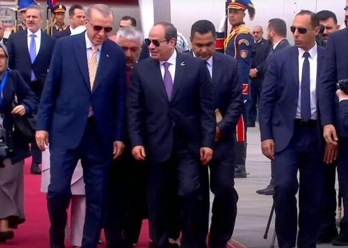اردوغان بعد از ۱۲ سال به مصر رفت