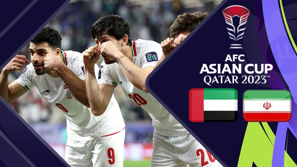 خلاصه بازی ایران 2 - امارات 1 (فیلم)