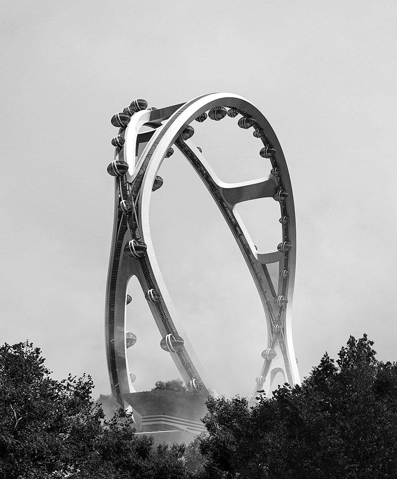 چشم دوقلو سئول؛ بلندترین چرخ و فلک دو حلقه در جهان