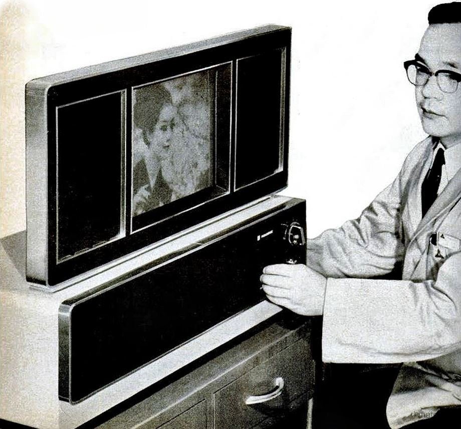 تلویزیون جنجالی پاناسونیک 60 سال پیش