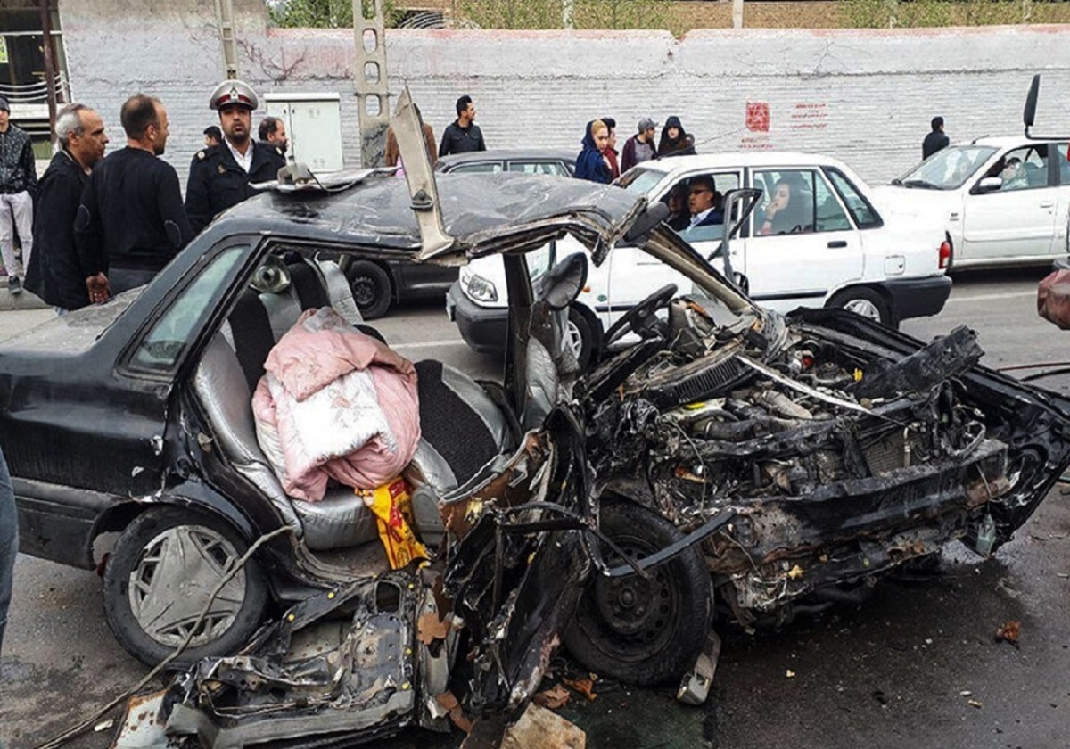 تعداد مرگ و‌ میر تصادفات در ایران برابر کل اتحادیه اروپا