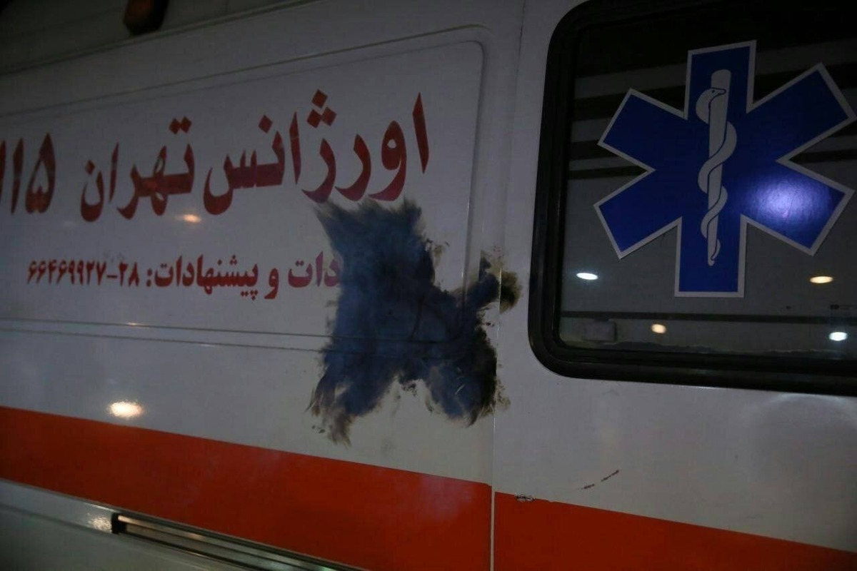 حمله با نارنجک به دو آمبولانس در چهارشنبه‌ سوری (فیلم)
