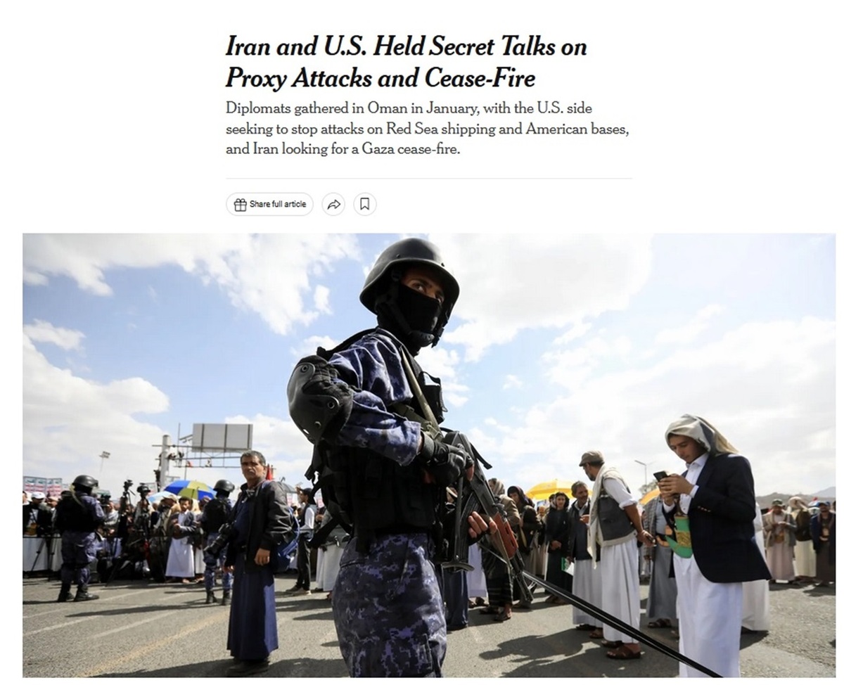 خبر نیویورک تایمز درباره جزئیات جدیدترین مذاکرات غیرمستقیم ایران و آمریکا در عمان