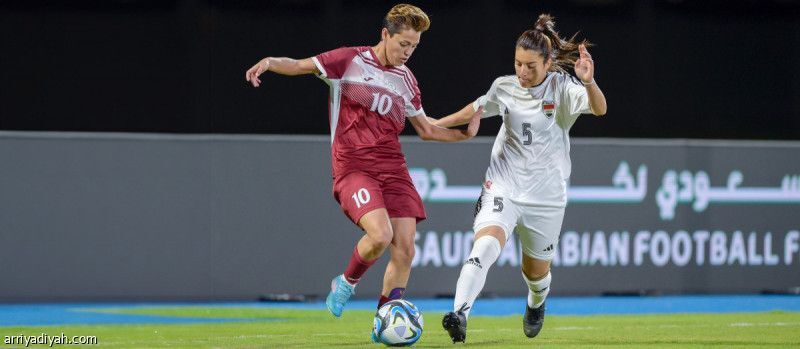 مسابقه تیم ملی فوتبال زنان فلسطین و عراق - مسابقات غرب آسیا در جده عربستان سعودی