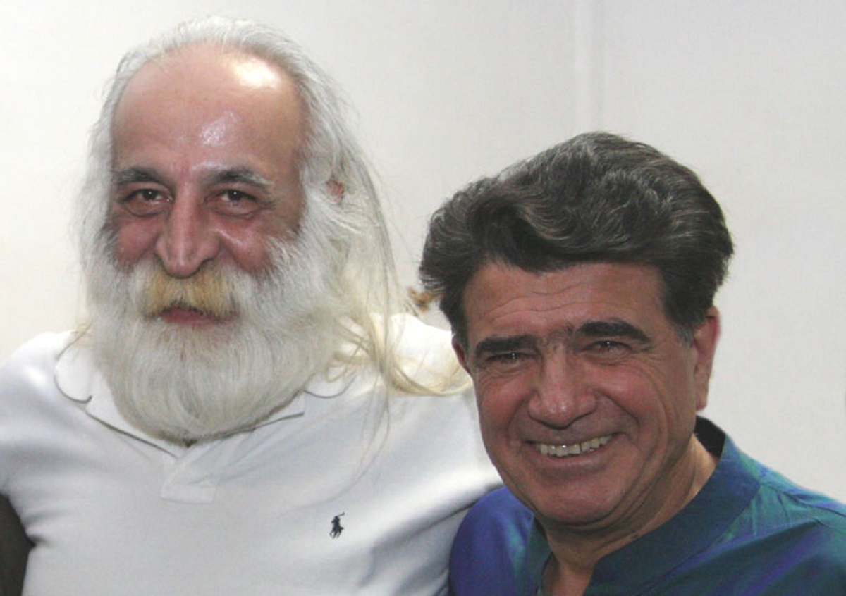 استاد شجریان کنار استاد محمدرضا لطفی ۴۷ سال پیش (عکس)
