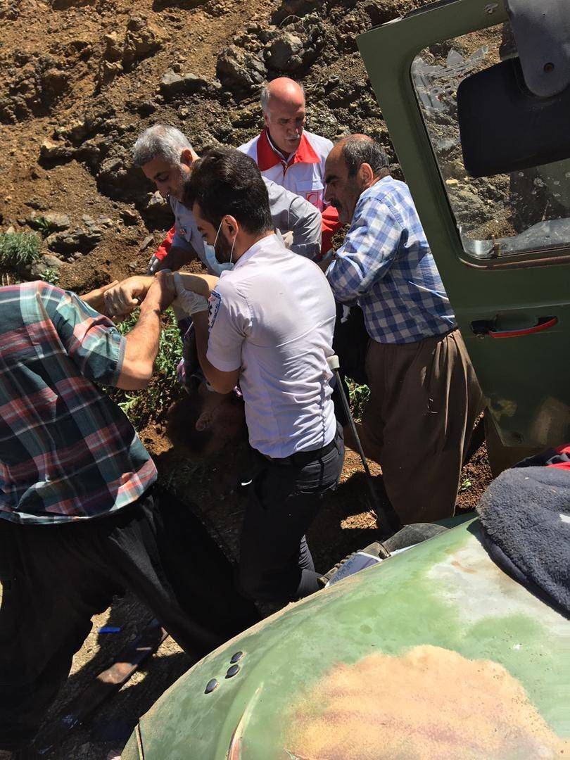 کردستان / ۵ کشته و ۵ مصدوم در تصادف مینی‌بوس و کامیون