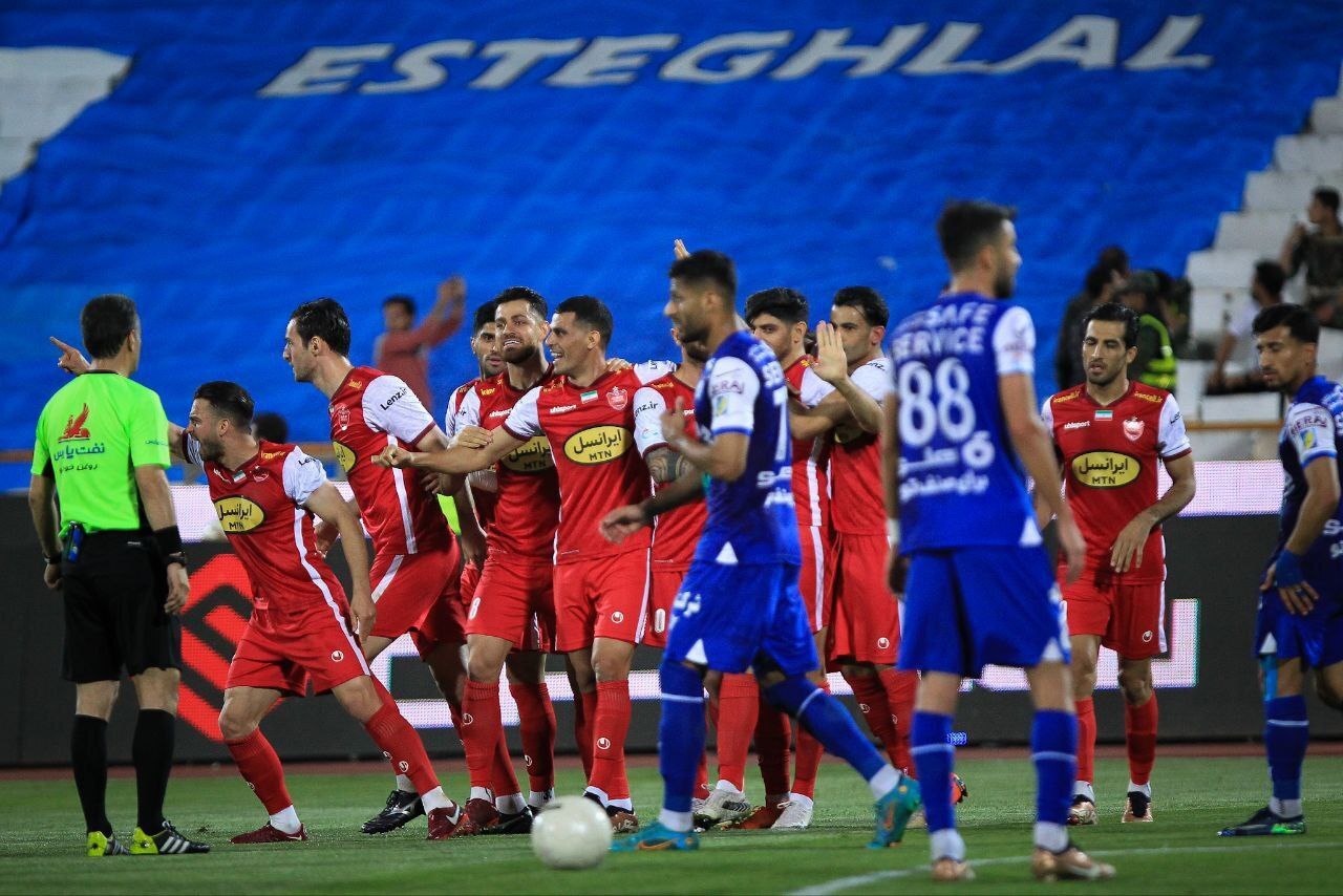 گزارش زنده/ استقلال 0 - 1 پرسپولیس (+فیلم)