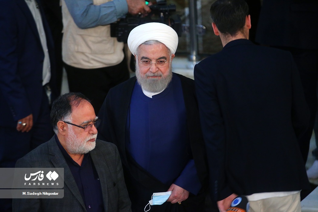 حسن روحانی در مراسم سالگرد ارتحال امام (عکس)