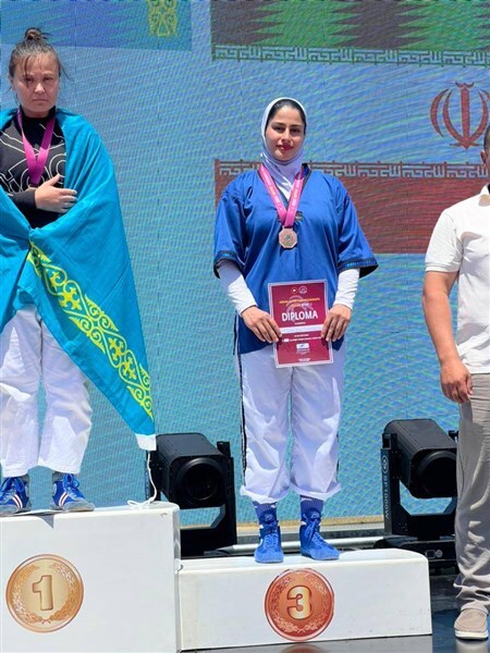 قهرمانی دختران کشتی‌گیر ایران در آسیا