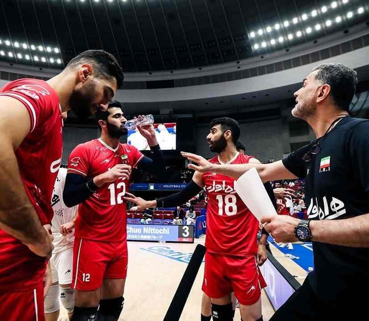 شکست سنگین تیم ملی والیبال ایران مقابل ایتالیا