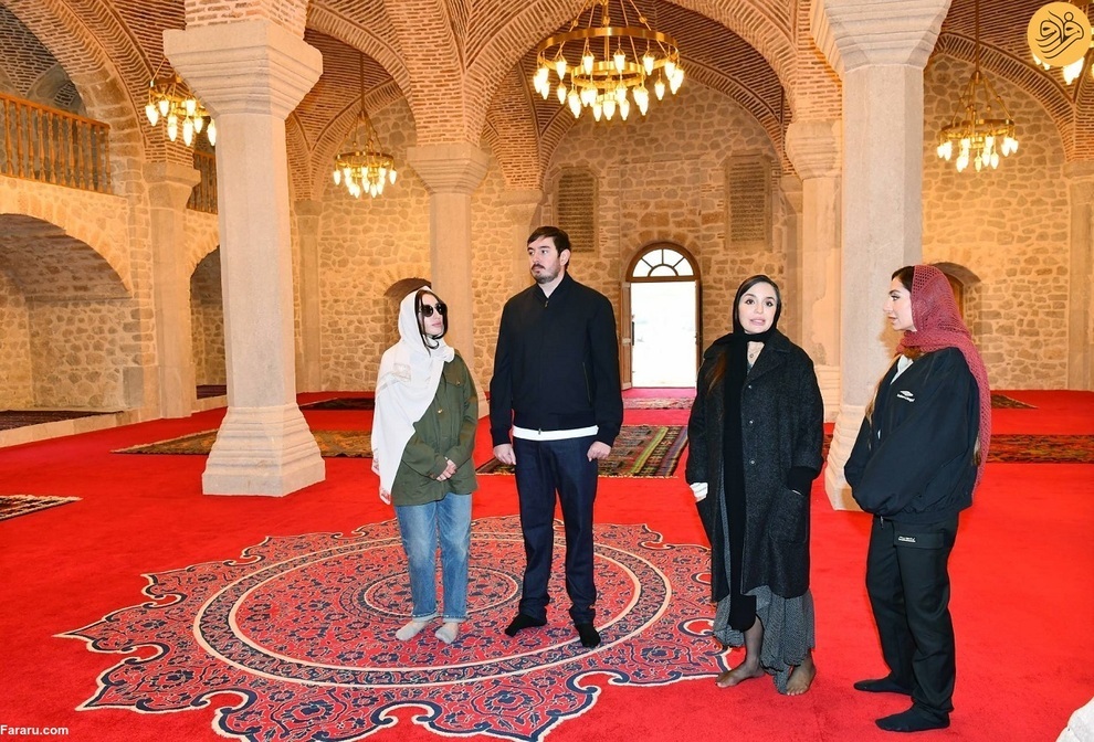 حجاب همسر و دختران رئیس جمهور آذربایجان (عکس)