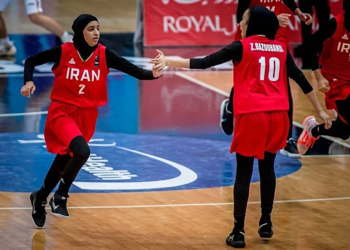 تاریخ‌ سازی دختران بسکتبال ایران با نایب قهرمانی در آسیا