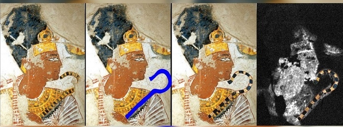 چه رازی در نقاشی سه هزار سالۀ «دست فرعون» پنهان شده؟ (+عکس)