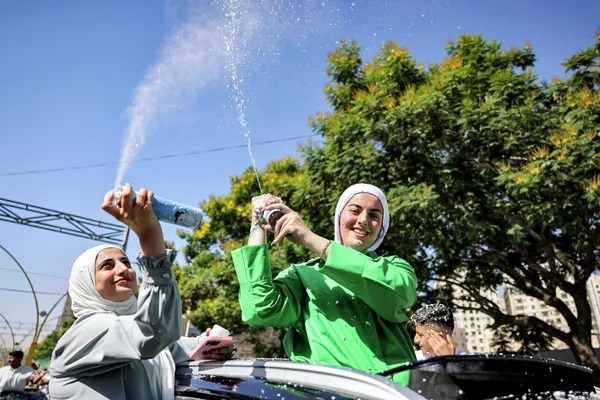 جشن فارغ التحصیلی دانش آموزان فلسطین