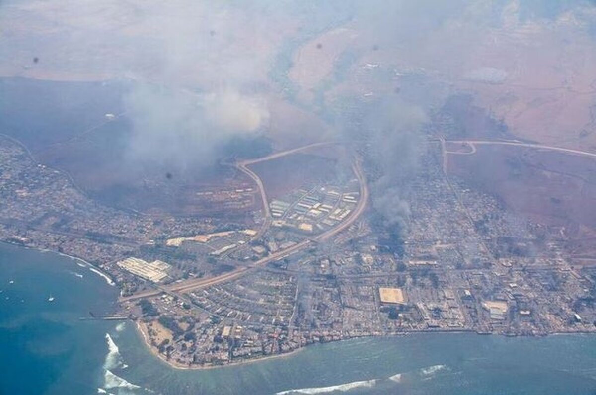 حریق ویرانگر در هاوایی / مرگ ۵۳ تن و تخریب ۱۷۰۰ ساختمان تاکنون