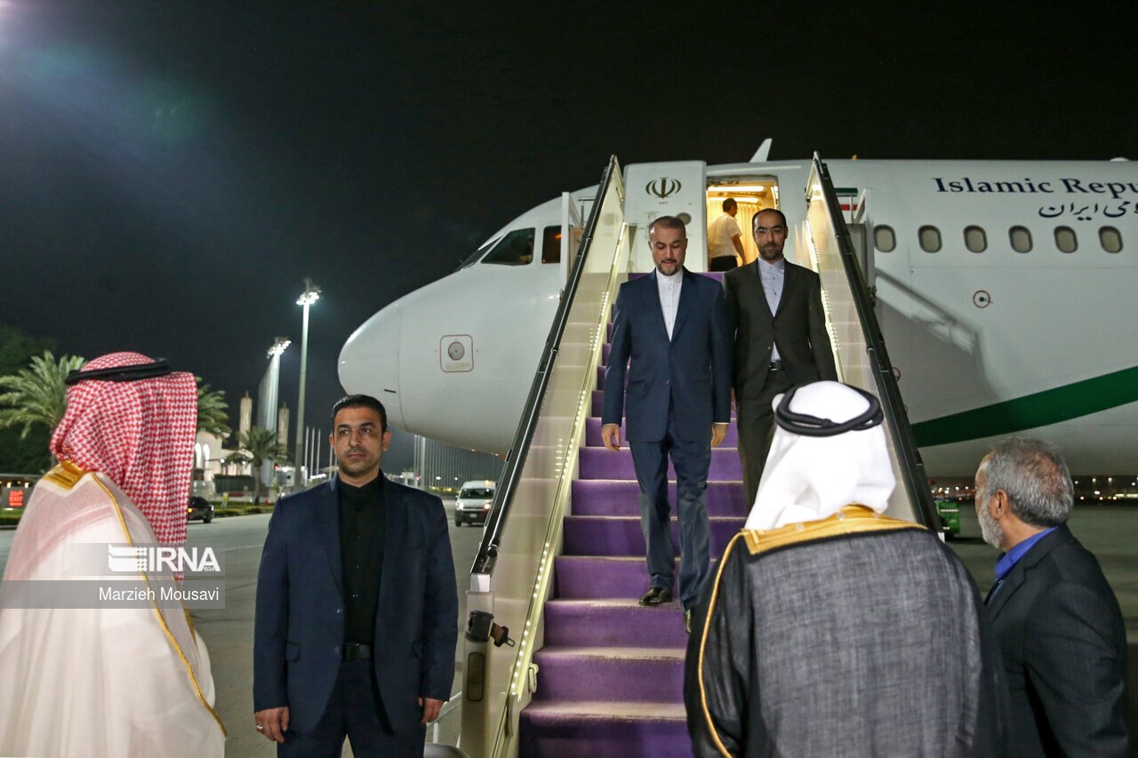 سفر حسین امیرعبداللهیان وزیر امور خارجه ایران به جده عربستان سعودی