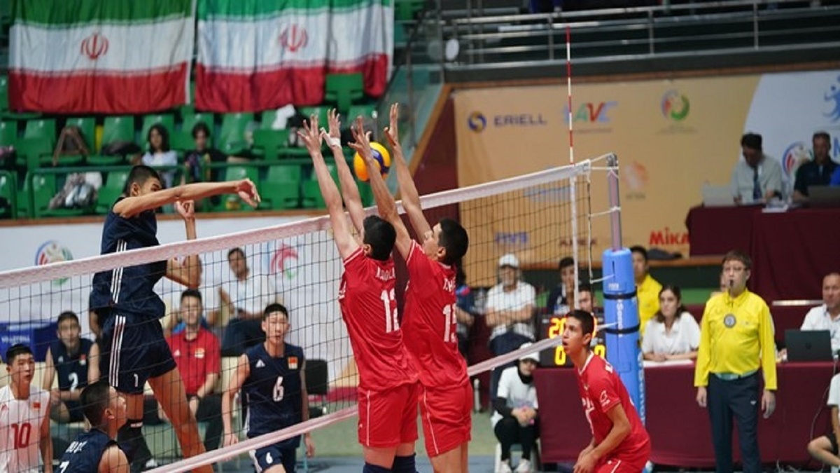 قهرمانی تیم ملی والیبال زیر 16 سال ایران در آسیا