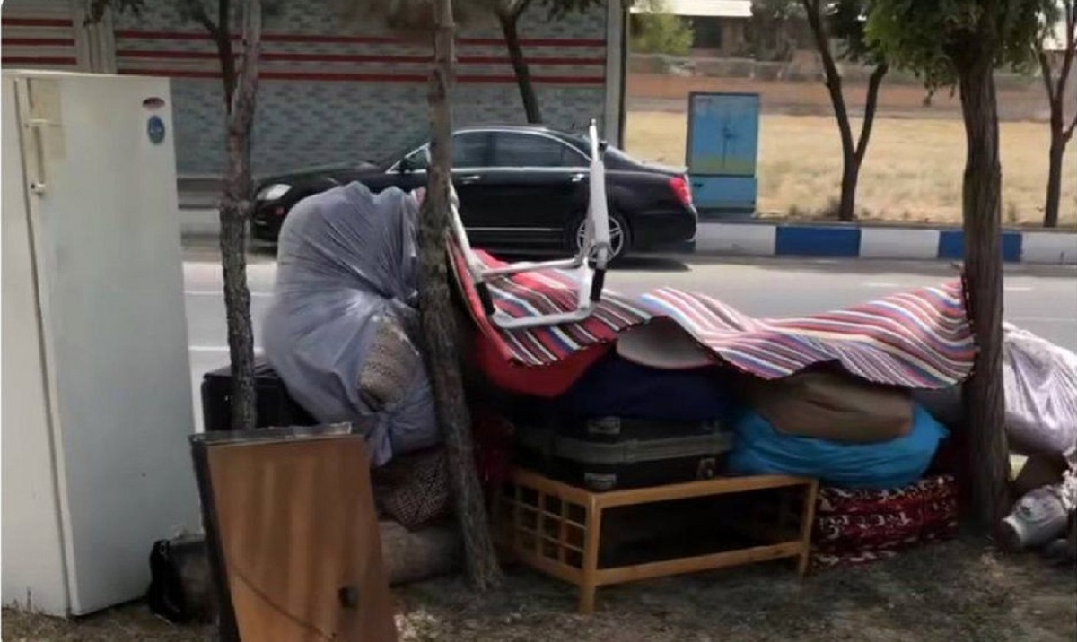 آوارگی یک مستاجر در کرج (عکس)