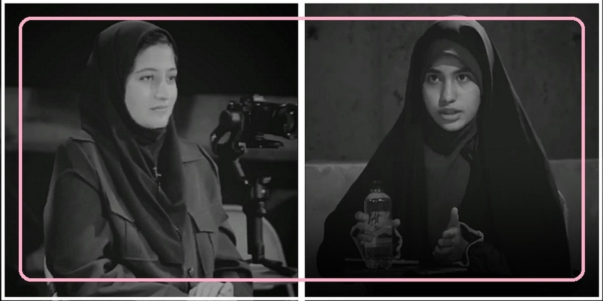 مناظره ۲ دختر نوجوان درباره حجاب ( فیلم)