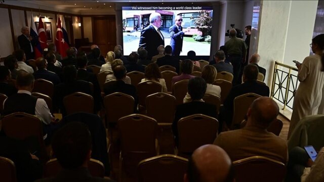 نمایش مستندی درباره اردوغان در سفارت ترکیه در مسکو