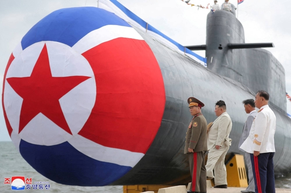 رونمایی کره شمالی از زیردریایی اتمی