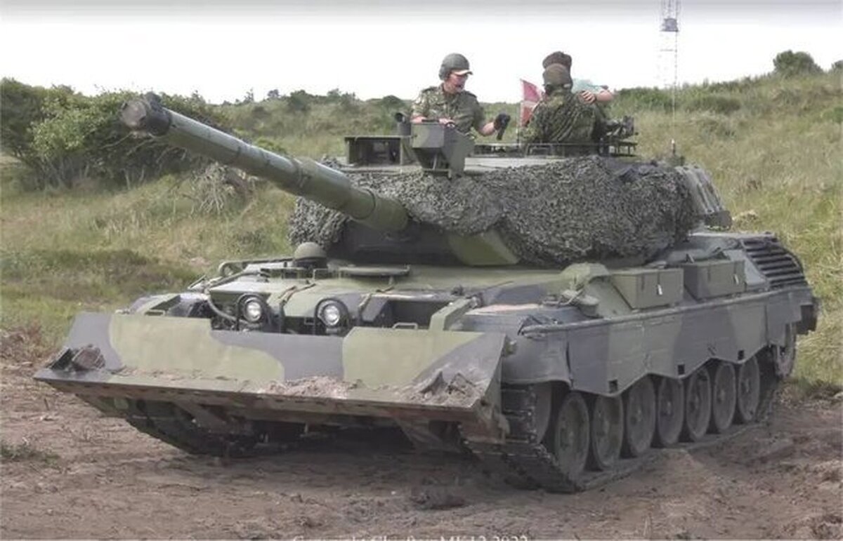 اولین تانک‌های «لئوپارد -1» به اوکراین رسیدند