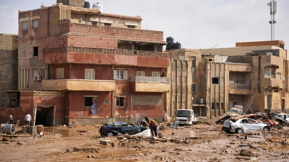 سیل لیبی ( عکس )