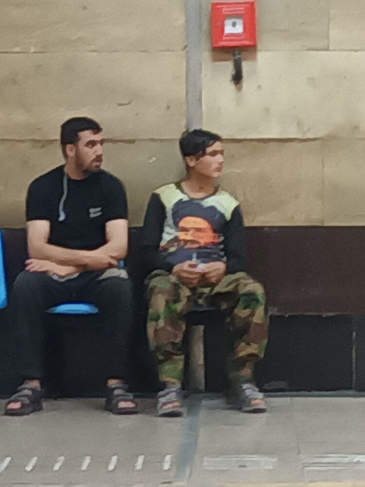 عکس رهبر طالبان در متروی تهران! (عکس)