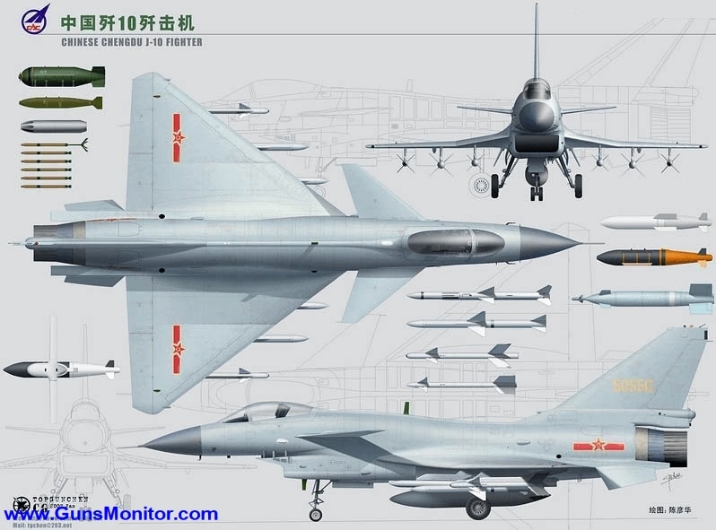 چنگدو جی-10 ؛ نسخه چینی از جنگنده اف-16