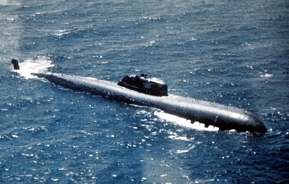 زیردریایی هسته ای شوروی که 2 بار غرق شد! (+عکس)