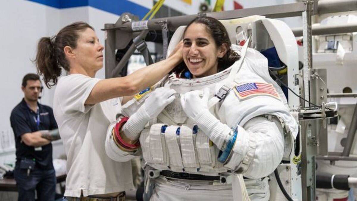 دوران نوجوانی یاسمین مقبلی فضانورد ایرانی - آمریکایی ناسا (عکس)
