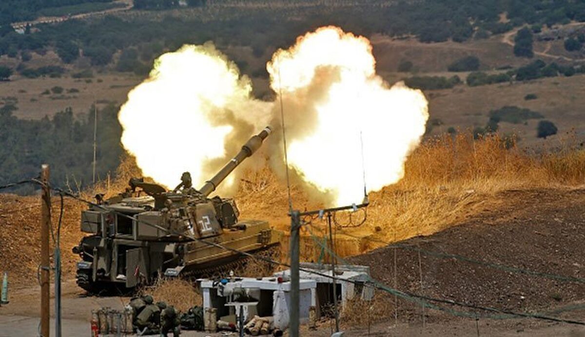 حمله توپخانه‌ای اسرائیل به جنوب لبنان