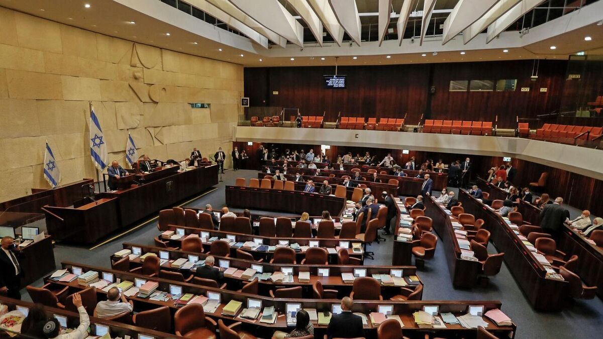 لغو جلسه پارلمان اسرائیل در پی حمله موشکی حماس (+فیلم)