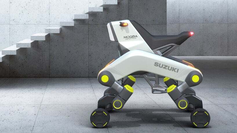 سوزوکی ماکبا؛ وسیله نقلیه چهار پایه با توانایی عبور از پله