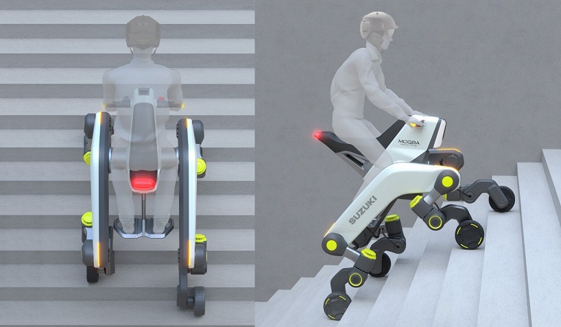 سوزوکی ماکبا؛ وسیله نقلیه چهار پایه با توانایی عبور از پله