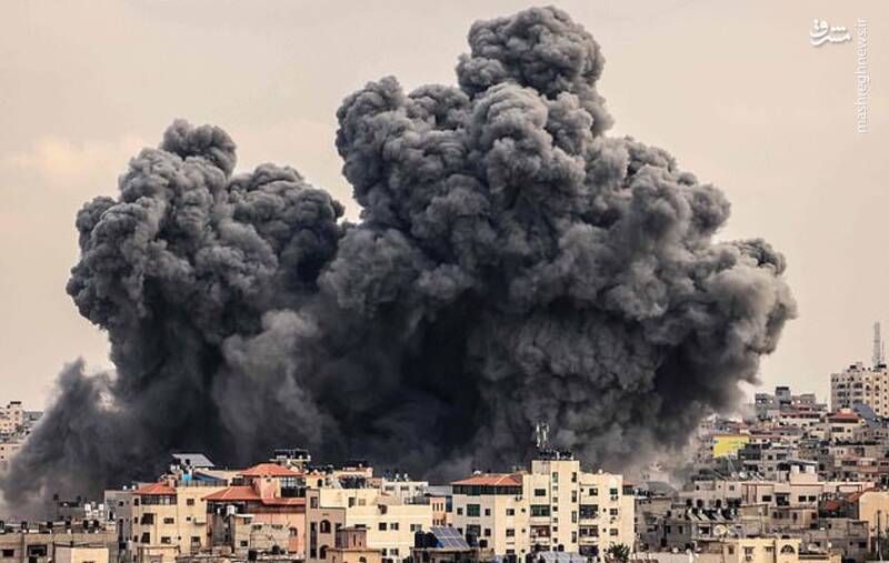 غزه بمباران اسرائیل