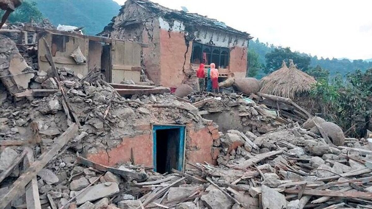 ۱۵۷ کشته و ۱۶۸ زخمی در زلزله نپال
