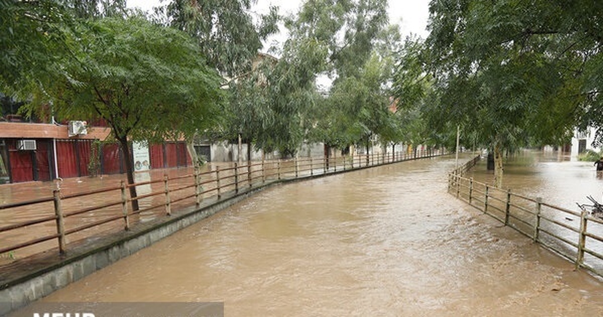 خسارت  ۳۴۰۰ میلیارد تومانی سیلاب مازندران / انسداد ۲ محور روستایی سوادکوه
