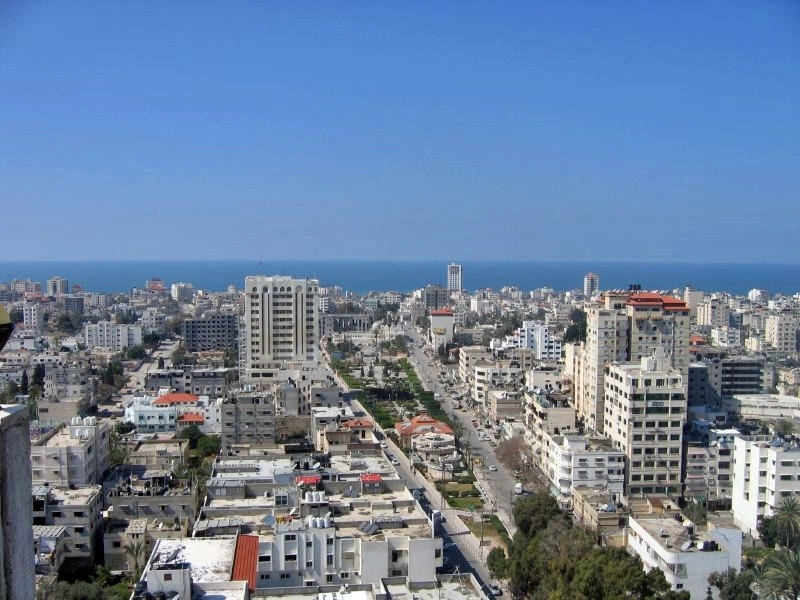 نمایی از شهر غزه - قبل از جنگ فعلی